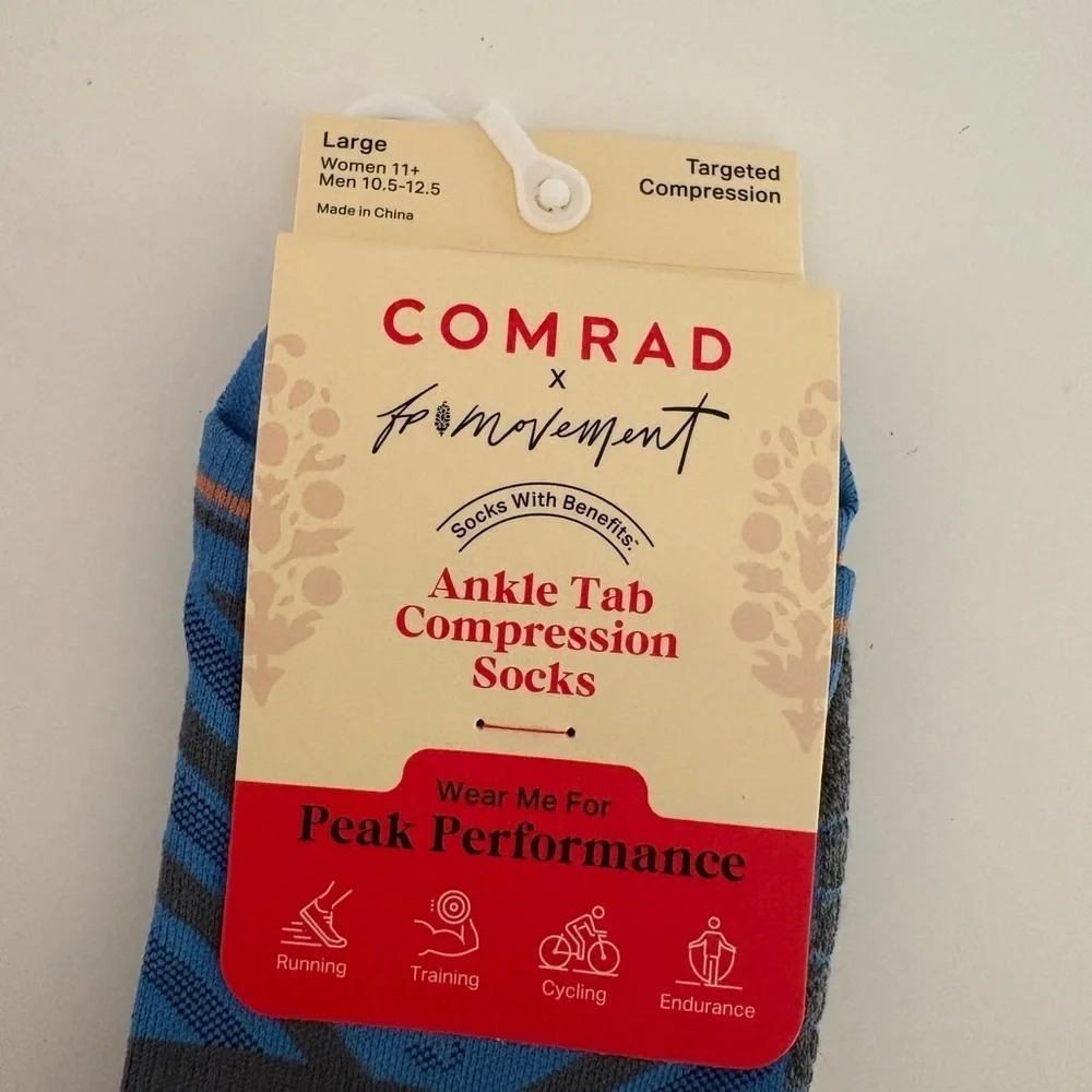 NWT Free People FP Movement x Comrad Ankle Tab Socks
